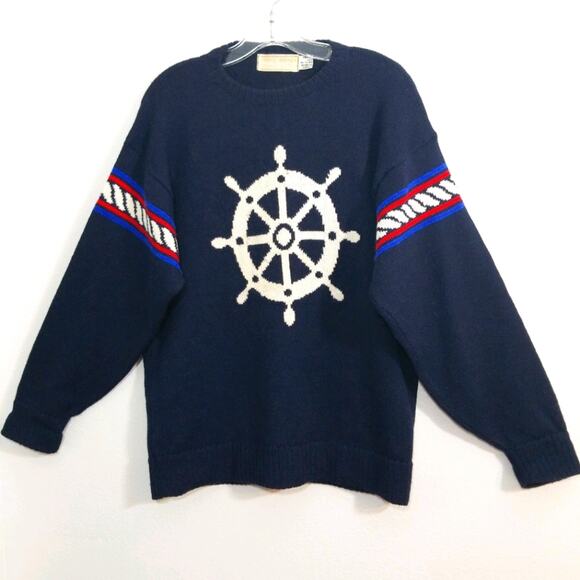 Vintage Other - Vintage Royal Viking Line Scandinavian sweater